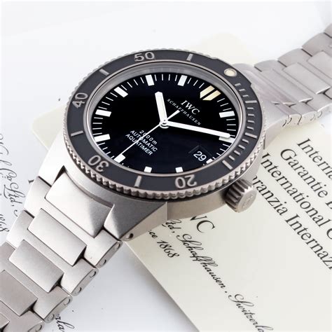 aquatimer 2000 iwc|iwc aquatimer 2000 titanium 3536.